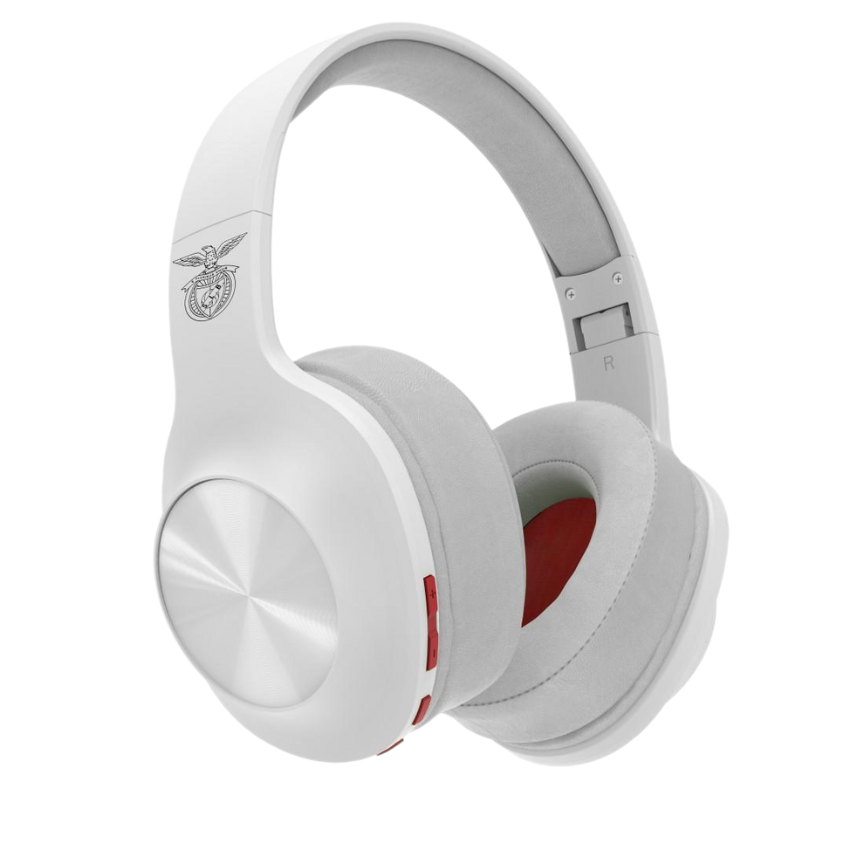 White SL Benfica Headphones