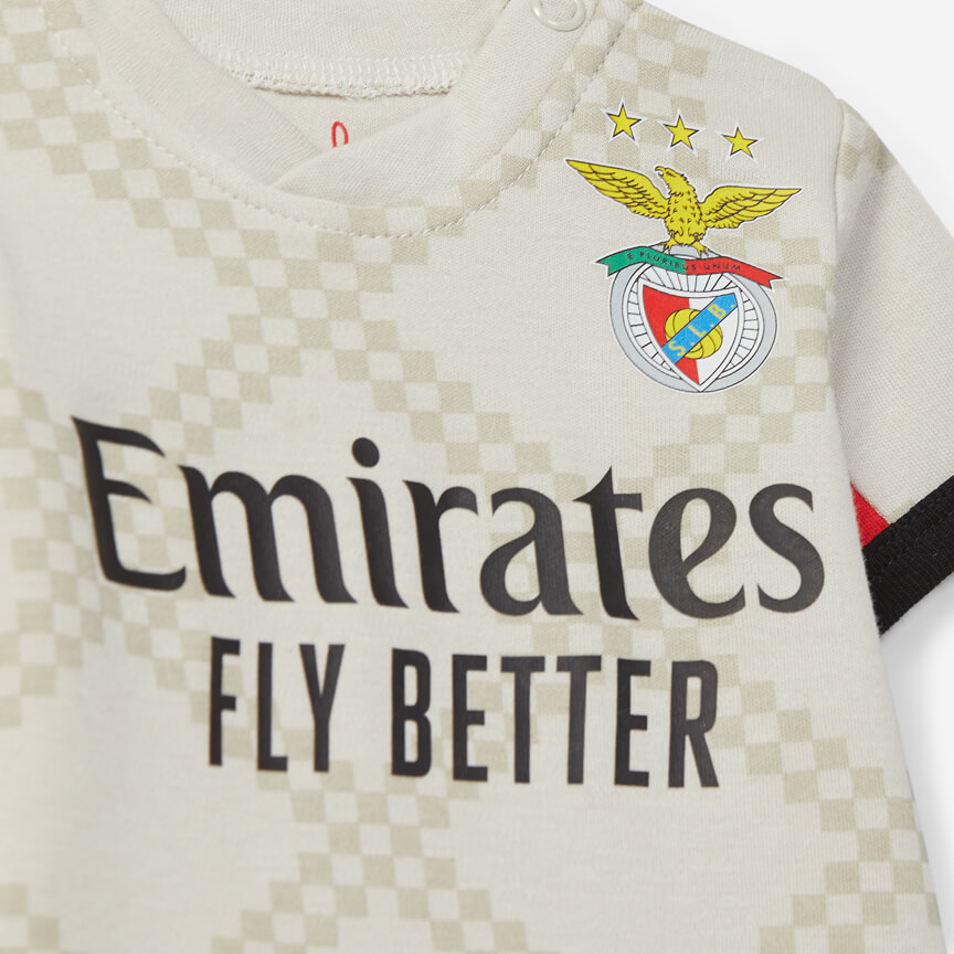 SL Benfica 2025-2026 Replica Beige Away Kit Body
