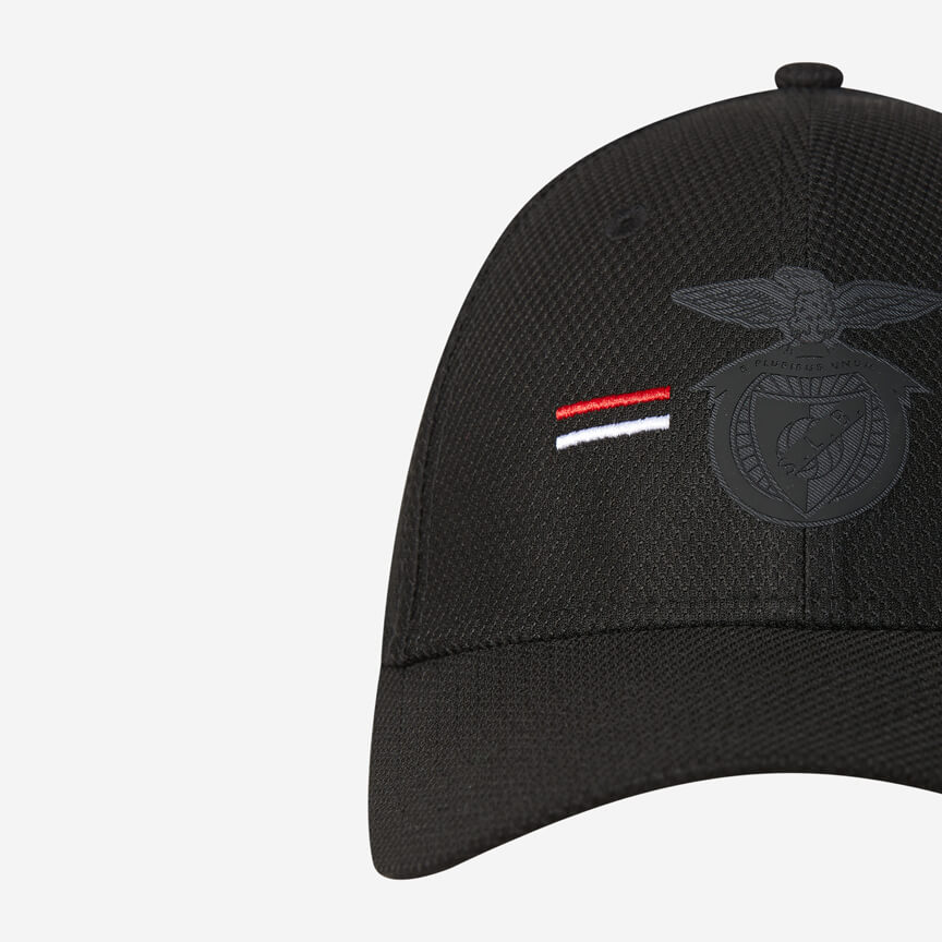 SL Benfica Emblem Classic Black Cap  