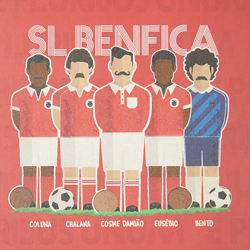 Retro team red notebook