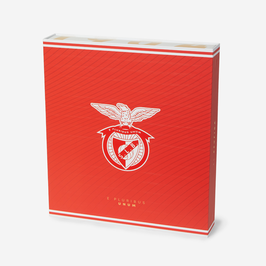 E Pluribus Unum shirt box 1904 SL Benfica emblem