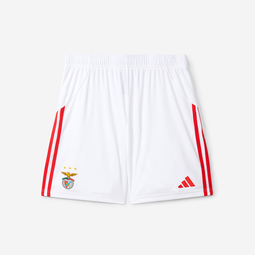 SL Benfica 2025–2026 Home Shorts for Kids