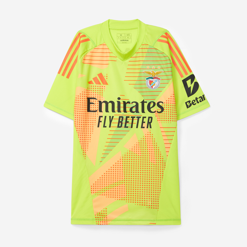 SL Benfica Yellow Goalkeeper Jersey 2024-2025