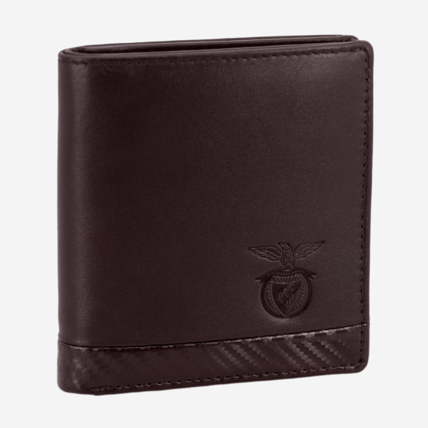 Sport Lisboa e Benfica Brown Leather Wallet