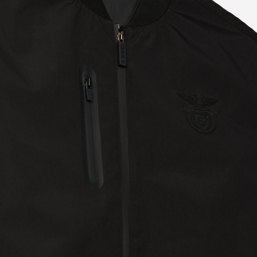 Black Bomber Jacket SL Benfica