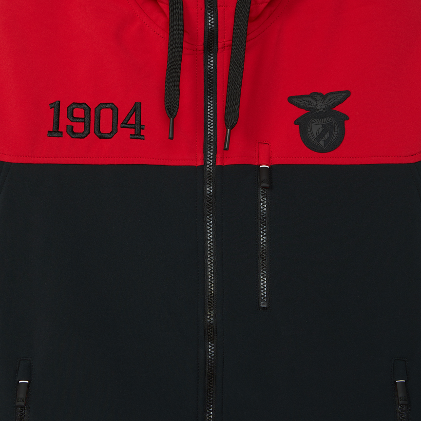 Black and red Sport Lisboa e Benfica 1904 jacket