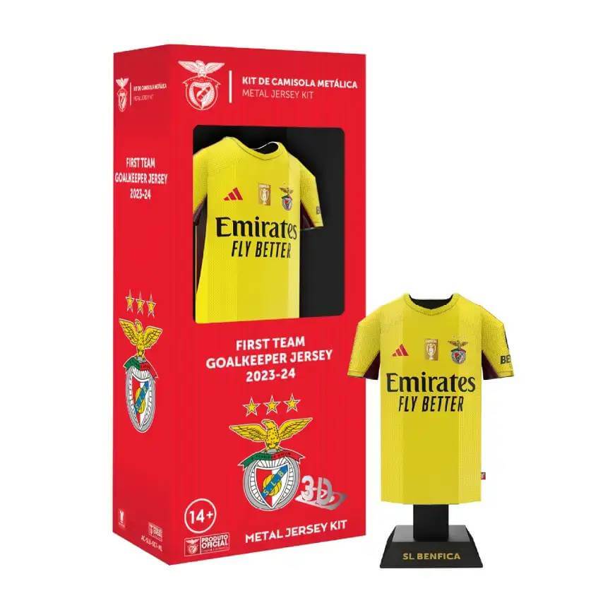 SL Benfica Goalkeeper Jersey and Locker Room Collectible