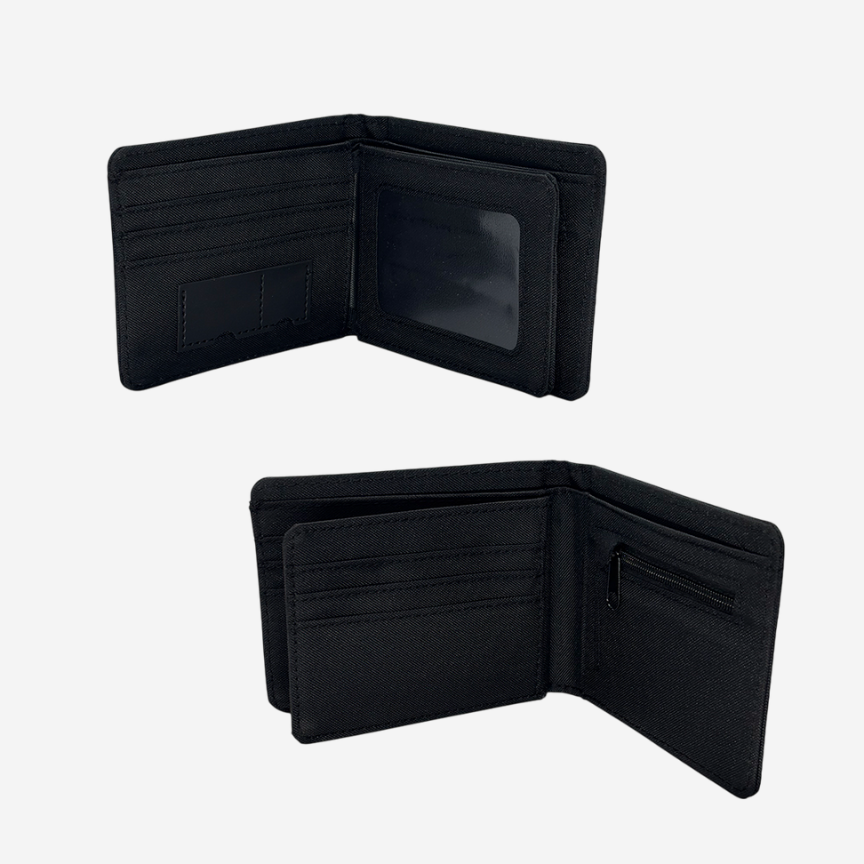 Black Wallet and Keyring Set SL Benfica