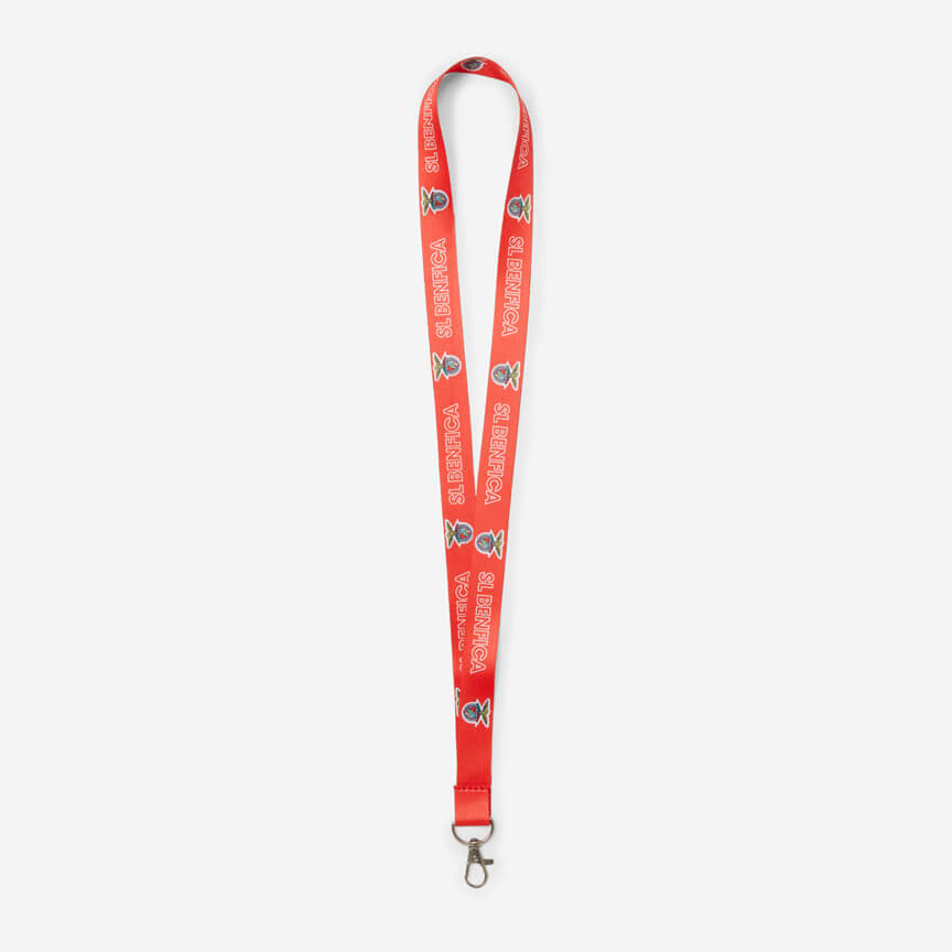 Red SL Benfica Lanyard
