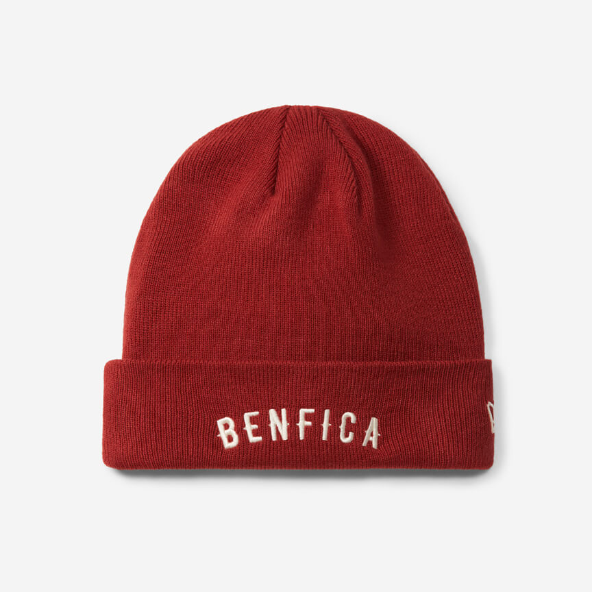 Vintage Benfica Burgundy Beanie