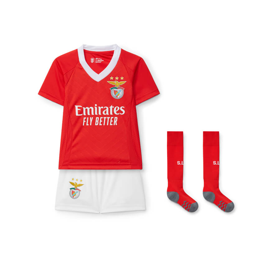 Replica SL Benfica Home Mini Kit 2024-2025