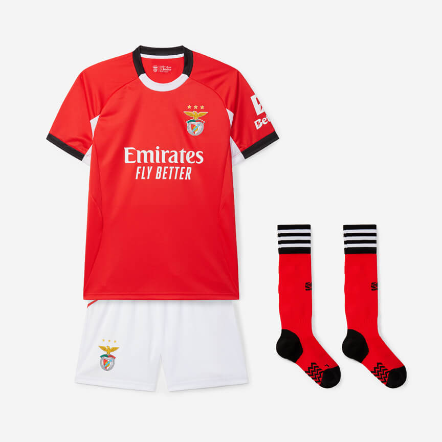 SL Benfica 2025-2026 Replica Home Youth Kit