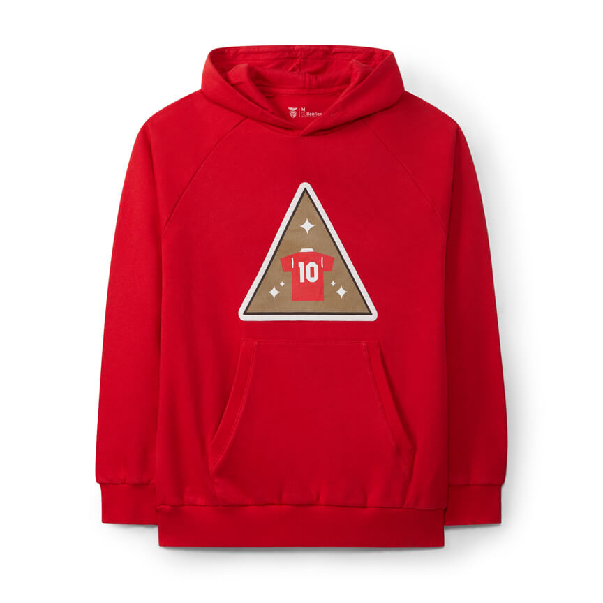 Benfica 10 Jersey Red Hoodie