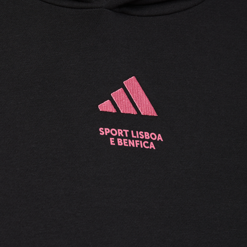 SL Benfica x Adidas Essentials Black Sweatshirt
