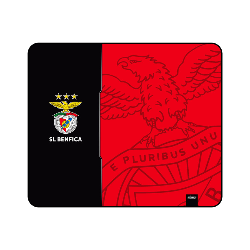 Red SL Benfica Nitro Gaming Mouse Pad